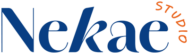 Logo Nekae Studio fond transparent de Klara EDERN graphiste freelance - création de logo, identité visuelle et supports de communication.