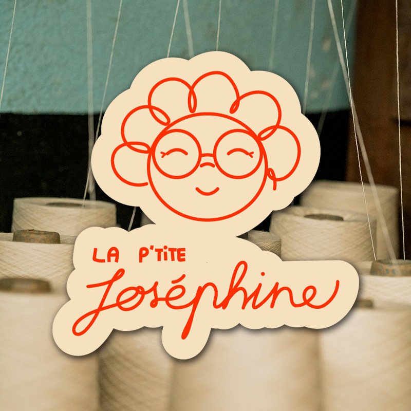 Création d'une identité visuelle créative et artisanale, conçue par Nekae Studio graphiste indépendante, pour une marque de produits cousus main.